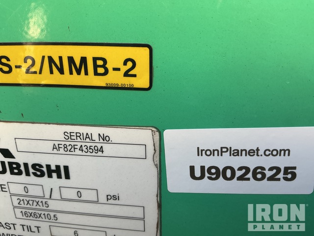 MONTACARGAS 2016 MITSUBISHI FG25N4