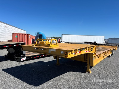 2014 Trail King TK110HT-483 48 ft Tri/A Hydraulic Tail Trailer