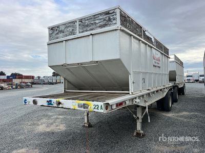 1976 Trailmobile 20 ft S/A Rimorchio per granaglie