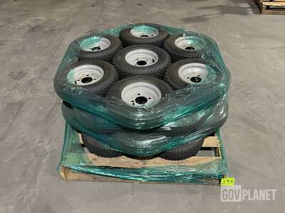 (28) 4.80/4.00-8 Wheels and Tires