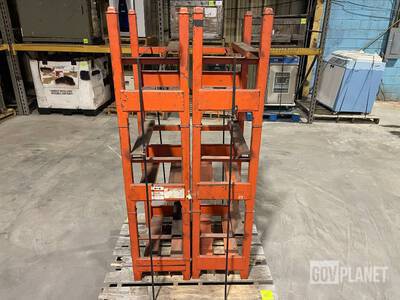 (6) Meco Steel Model SSR4 Storage Racks