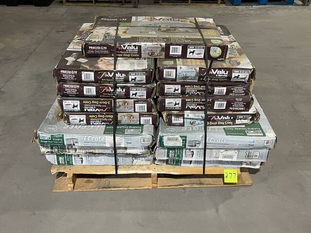 (15) Collapsible Dog Kennels