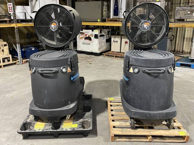 (2) Power Breeze Portable Coolers