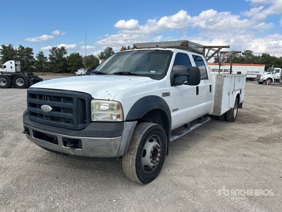2006 Ford F-550 4x2 Crew Cab Utility Truck