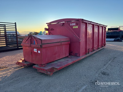Custom Built 28 ft x 6 ft Skid Refuse Bin Attrezzatura varia per perforazione