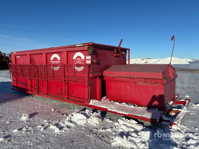 Custom Built Skid Refuse Bin