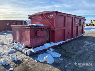 Custom Built Skid Refuse Bin