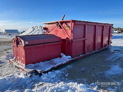 Custom Built Skid Refuse Bin