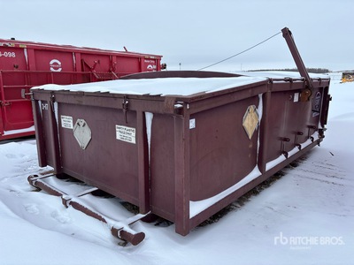 Custom Built Skid Refuse Bin