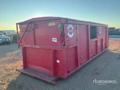 Custom Built 23 ft 6 in x 7 ft 6 in Skid Rig Bin Attrezzatura varia per perforazione