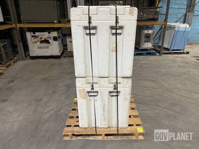 (2) Pelican Hardigg Storage Cases