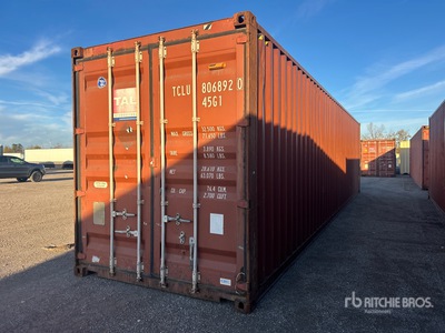 2010 40 ft High Cube Storage Container