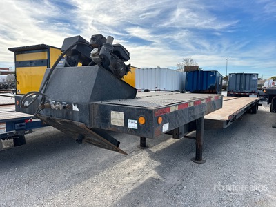 2000 Trail-Eze DD6T37CF 50 ft T/A Remolque Portacontenedores