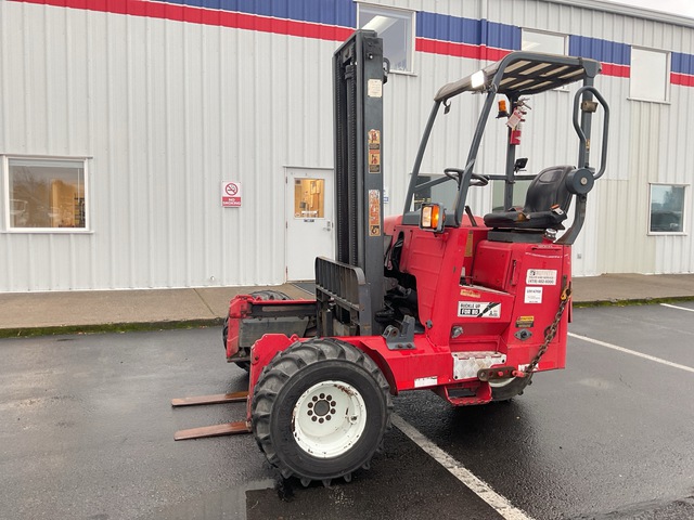 2006 MOFFETT M55 5500 lb Pneumatic Tire Forklift