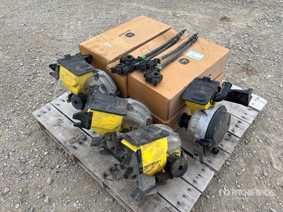 Quantity of (4) John Deere Vacuum Row Units