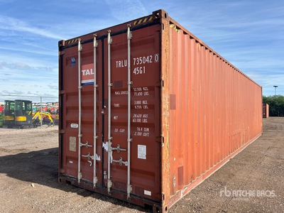 40 ft High Cube Storage Container