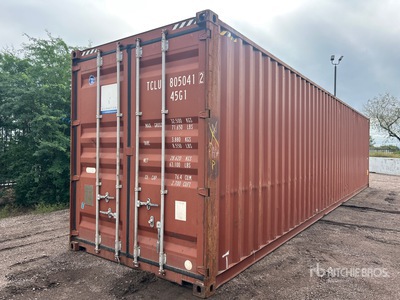 40 ft High Cube Storage Container