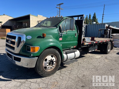 2013 Ford F650 Flatbed Truck