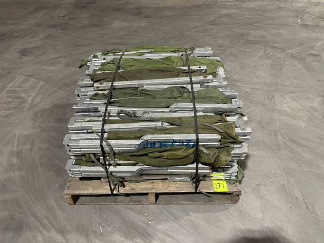(20) Aluminum Folding Cots