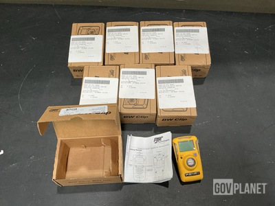 (8) BW Honeywell BWC2-M25100 Gas Monitoring Systems
