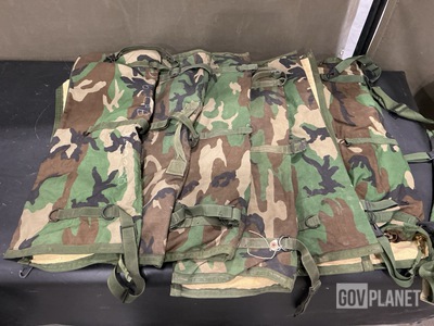 (6) Machine Gun Barrel Cases