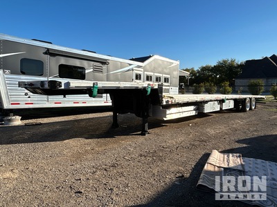 2024 Brazos 53 ft T/A Single Drop Step Deck Trailer