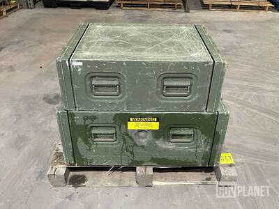 (3) Zarges Aluminum Storage Cases