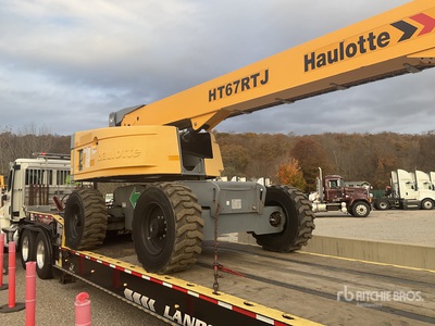 2014 Haulotte HT67RJT 66' Lift Telescopic Boom Lift