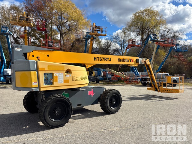 ELEVADOR TELESCóPICO 2014 HAULOTTE 4WD HT67RTJ