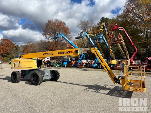 ELEVADOR TELESCóPICO 2014 HAULOTTE 4WD HT67RTJ