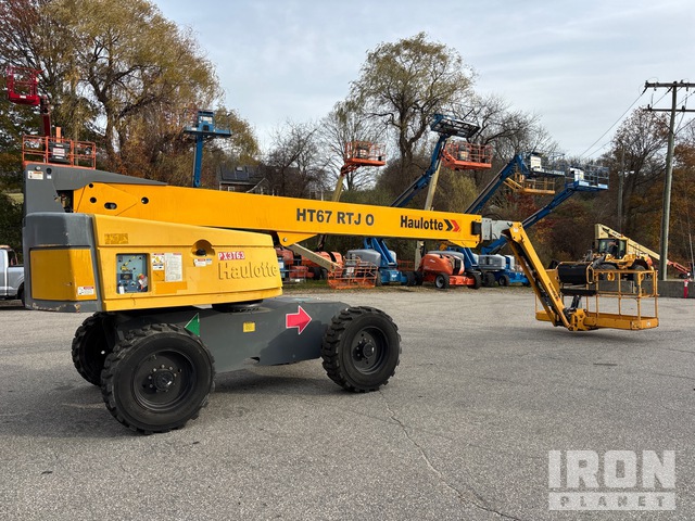 ELEVADOR TELESCóPICO 2016 HAULOTTE 4WD HT67RTJ