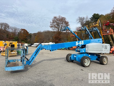 2011 Genie S-65 4WD Diesel Telescopic Boom Lift