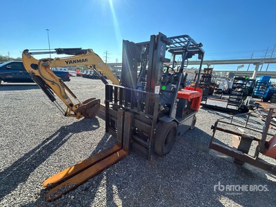 2020 Toyota 7FBCU55 10700 lb Electric Forklift