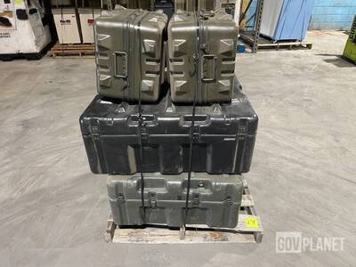 (4) Pelican Hardigg Storage Cases