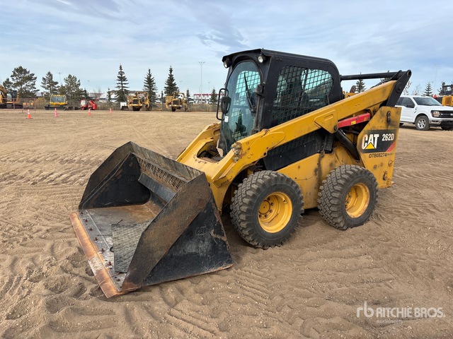 2018 Cat 262D Two-Speed Skid Steer Loader | Ritchie Bros. Auctioneers
