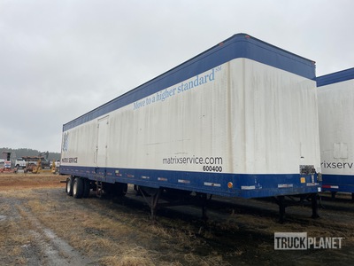 1995 Strick 48 ft x 102 in T/A Remolque de furgoneta