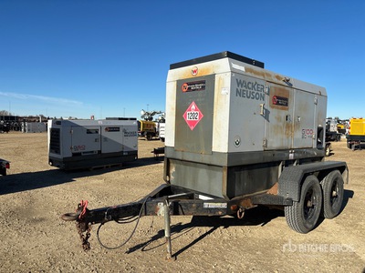 2013 Wacker Neuson G100 80 kW Mobile Generator Set