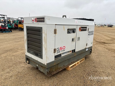 Wacker Neuson G50 38 kW Skid-Mounted Generator Set