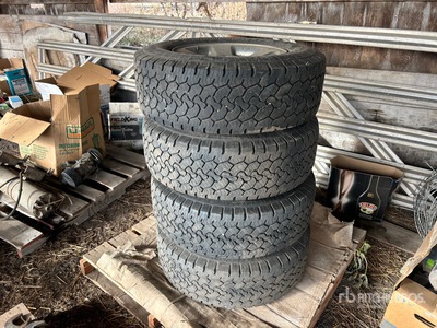 Quantity of (4) BF Goodrich 265/70R17 . Tires