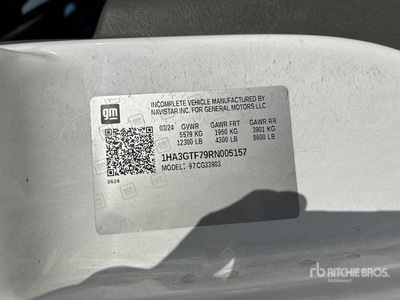 2024 GMC G3500 Refrigerated Truck