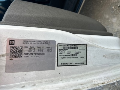 2024 GMC G3500 Refrigerated Truck