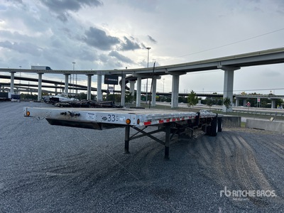 2001 CHMI 48 ft T/A Spread Axle Flatbed Trailer