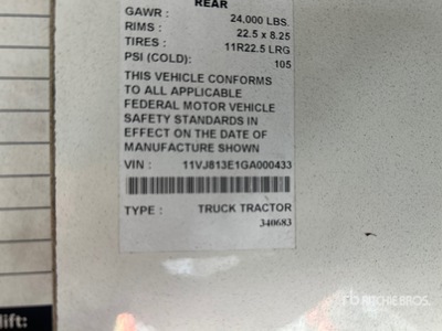 2016 Kalmar Spotter Truck