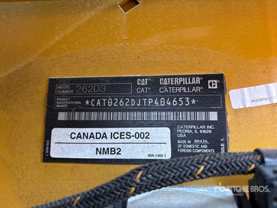 2025 Cat 262D3 شاحنة جرافة