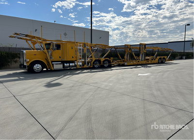 2016 Peterbilt 389 6x4 Sleeper Auto Transporter