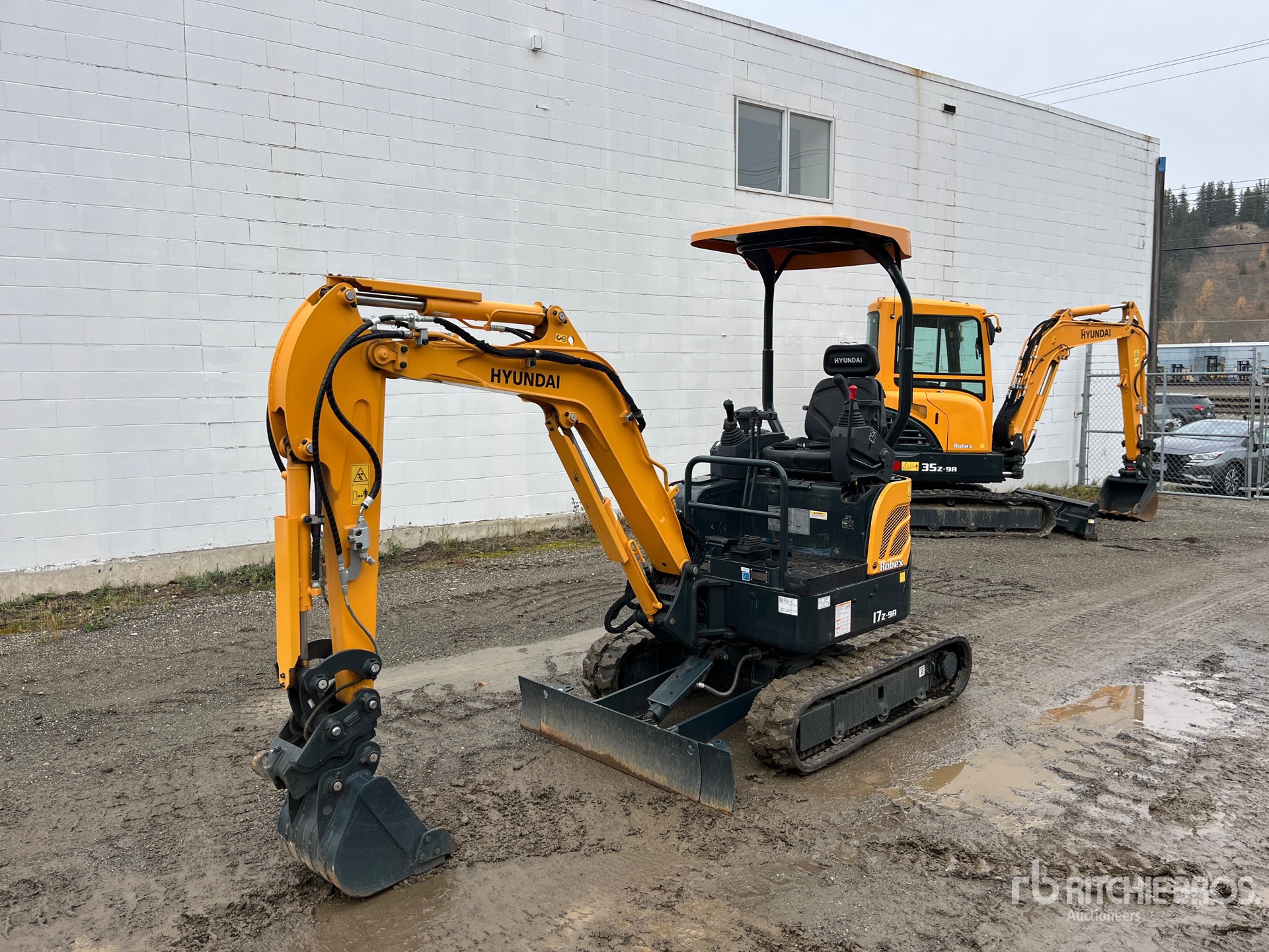 Hyundai Robex17Z-9A Minigraafmachine (Unused)