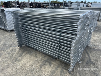 Quantity of (30) BYT 2.1 m x 1.8 m Galvanized Livestock Panel (Unused)