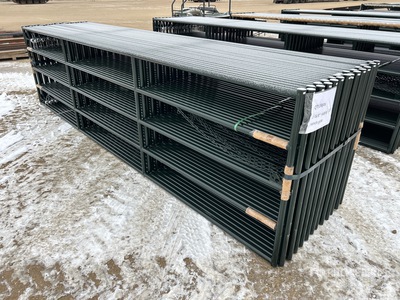 Quantity of (24) 2025 BYT RG16 16 ft Livestock Gate (Unused)