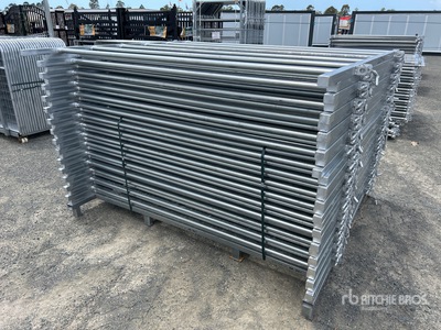 Quantity of (30) BYT 2.1 m x 1.8 m Galvanized Livestock Panel (Unused)