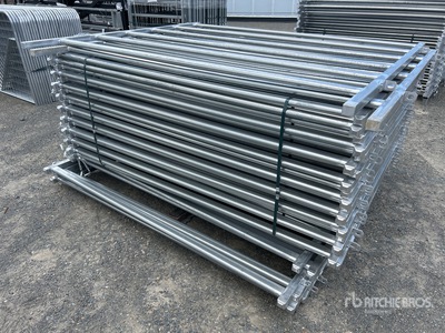 Quantity of (27) BYT 2.1 m x 1.8 m Galvanized Livestock Panel (Unused)